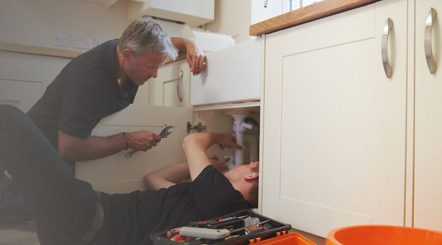 Professional burst pipe repair services in Herod, IL