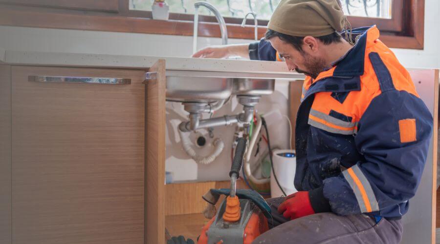 Expert burst pipe repair services in Herod, IL